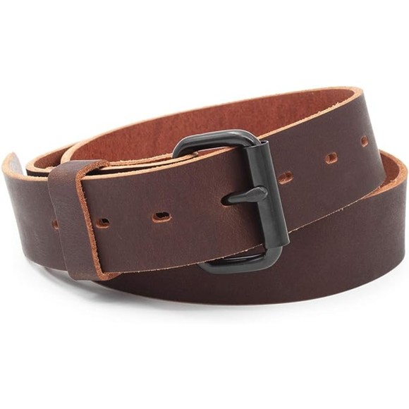 NWT MAIN STREET FORGE  LEATHER BELT SZ 32 - Picture 1 of 2